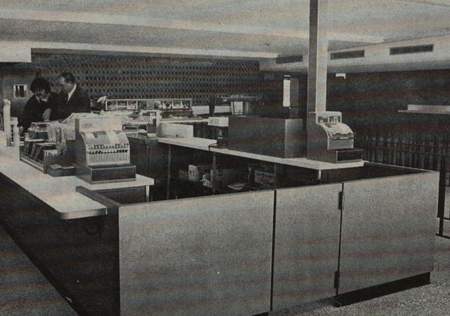 Bel Air Drive-In Theatre - Inside Snack Bar 1972